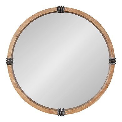 Stockport Framed Round Mirror 28" Diameter