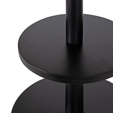 Praxis Wood Tiered Tray 12x12x23