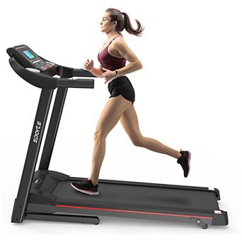 Merax Fitshow App Home Foldable Treadmill with Incline, Folding Treadmill for Home Workout