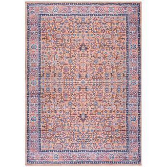 Kemer All-Over Persian Machine-Washable Area Rug
