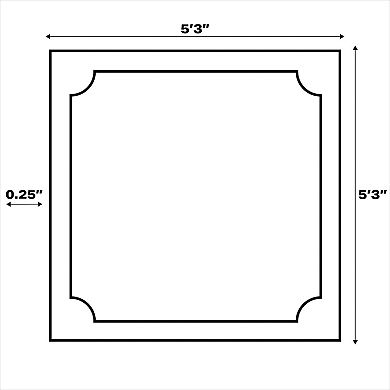 Cirali Ornate Large Medallion Machine-Washable Area Rug