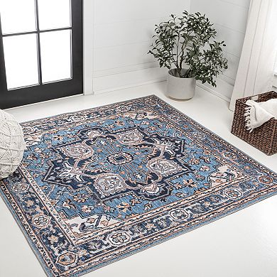 Cirali Ornate Large Medallion Machine-Washable Area Rug