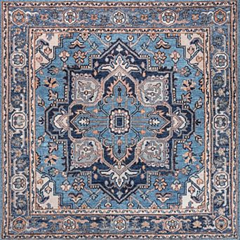 Cirali Ornate Large Medallion Machine-Washable Area Rug