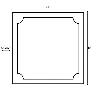 Asa Ornate Medallion Machine-Washable Area Rug