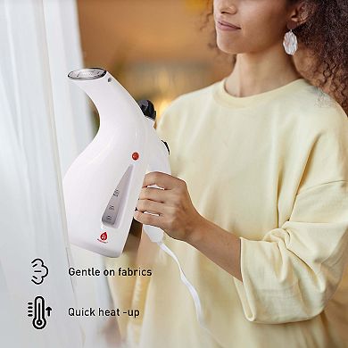 Travel-Ready Fabric Care Trio Steamer, Mini Iron, & Lint Remover