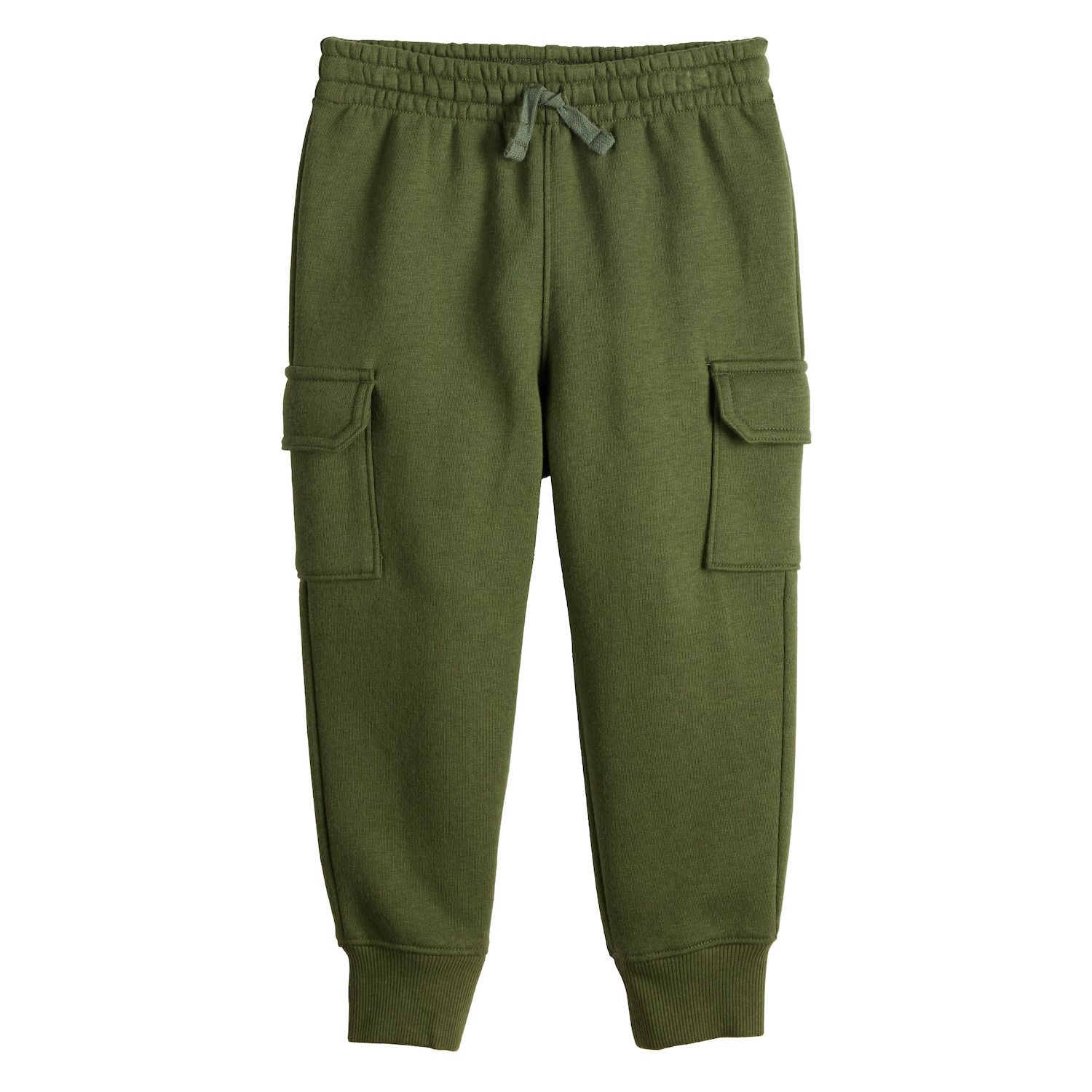 Брюки Jumping Beans® Cargo Fleece Joggers для мальчиков-малышей, цвет: Армейский — фото 1