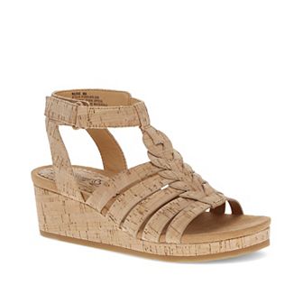 Baretraps Nickie Women's Wedge Gladiator Sandals