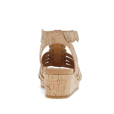 Baretraps Nickie Women's Wedge Gladiator Sandals