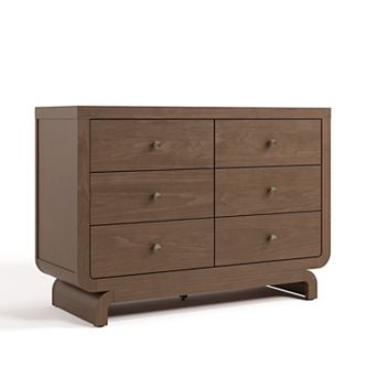 Storkcraft Santorini Driftwood Base 6-Drawer Dresser