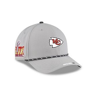 Men's New Era Kansas City Chiefs Super Bowl LIX Opening Night 9FORTY Adjustable Hat