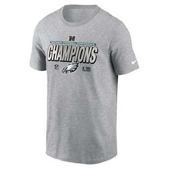 Big & Tall Nike Philadelphia Eagles 2024 NFC Champions Locker Room Trophy Collection Graphic Tee