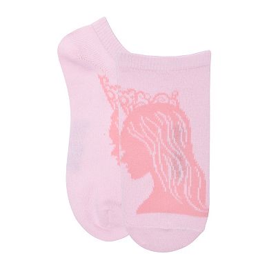 Girl's Wicked Love No-Show 6-Pack Socks