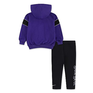 Baby & Toddler Nike Varsity Prep Hoodie & "Just Do It." Leggings 2-Piece Set