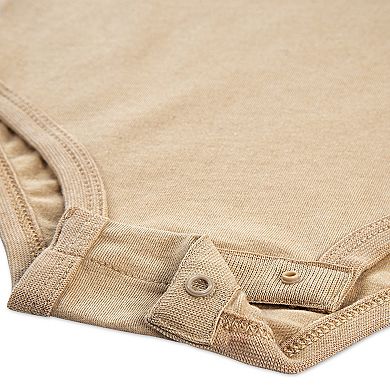 Baby Girls Nike Long Sleeve Animal Print Bodysuit & Velour Flared Leggings 2-Piece Set