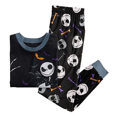 Men's Jammies For Your Families® Disney's The Nightmare Before Christmas Halloween Pajama Top & Pajama Bottoms Set