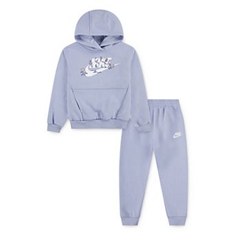 Girls 4-6x Nike Floral Futura Hoodie & Joggers 2 pc Set