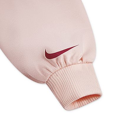 Girls 4-6x Nike Swoosh On Pointe Crewneck & Flared Leggings 2-Piece Set