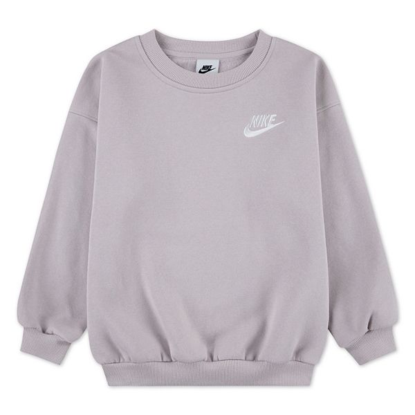 Girls 4-6x Nike Oversized Crewneck Sweatshirt