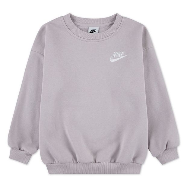 Girls 4-6x Nike Oversized Crewneck Sweatshirt