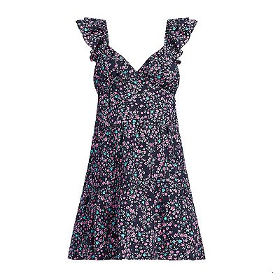 Maternity Motherhood® Short Flutter Sleeve Tiered Dress