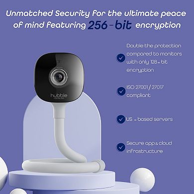 Hubble Connected AI Vision Pro 2K UHD Baby Monitor