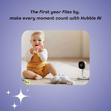 Hubble Connected AI Vision Pro 2K UHD Baby Monitor