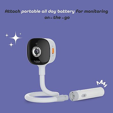 Hubble Connected AI Vision Portable Plus Baby Monitor