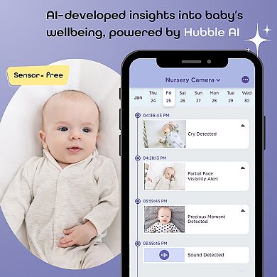Hubble Connected Skyvision Al Pro Baby Monitor