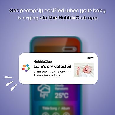 Hubble Connected Skyvision Al Pro Baby Monitor