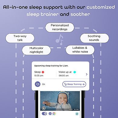Hubble Connected Skyvision Al Pro Baby Monitor