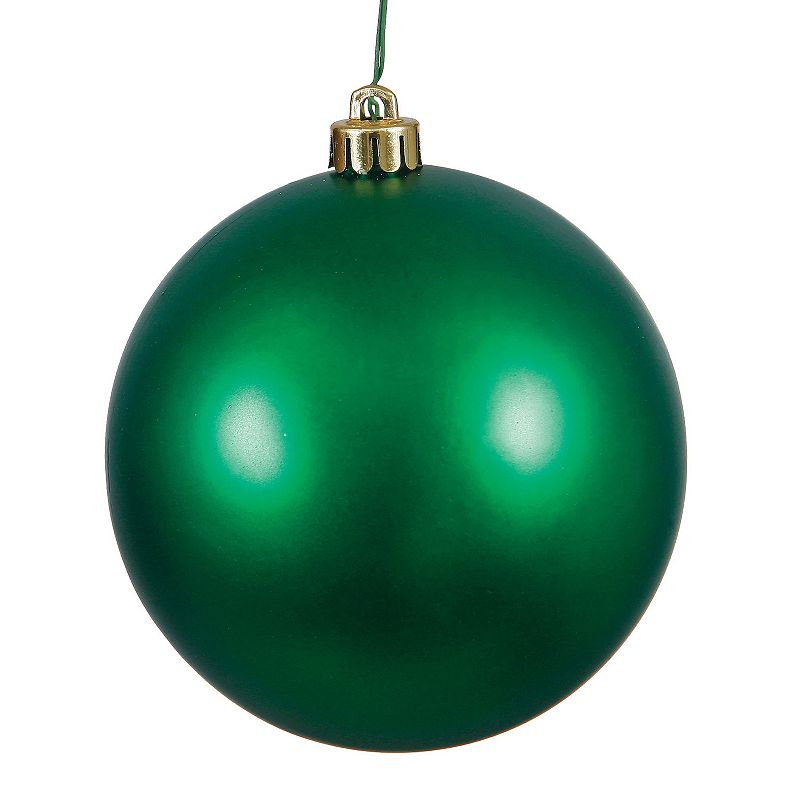 Vickerman Matte Ball Christmas Ornament, Multi