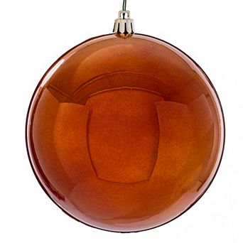 Vickerman Copper Pearl UV Drilled Christmas Ornament