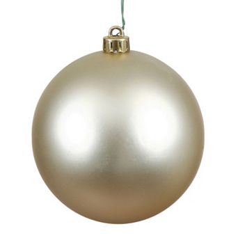 Vickerman Matte Ball Christmas Ornament - 10 in