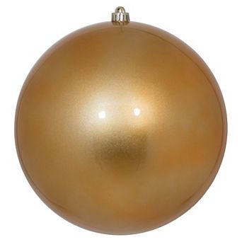 Vickerman 12" Shatterproof Christmas Ornament - Copper/Gold