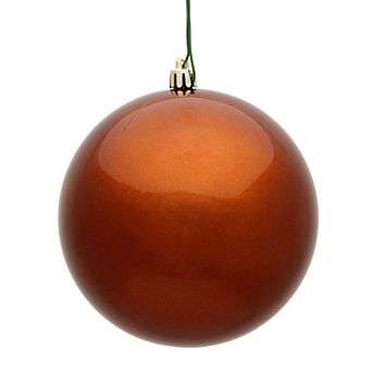 Vickerman Copper Ball Christmas Ornament - 12 in