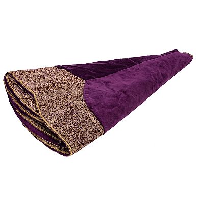 Vickerman 60" Baroque Collection Christmas Tree Skirt