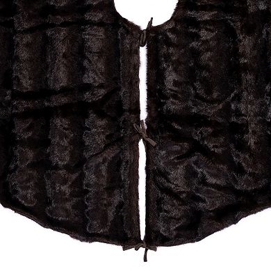 Vickerman 60" Faux Fur Christmas Tree Skirt