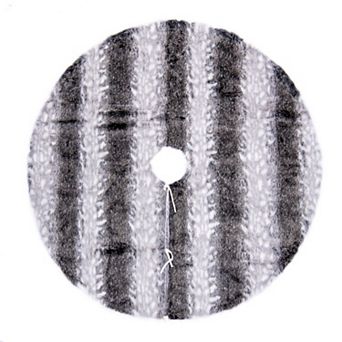 Vickerman 60" Arctic Faux Fur Christmas Tree Skirt