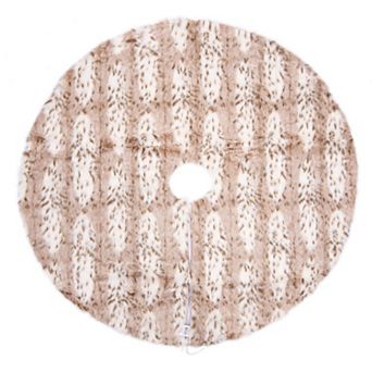 Vickerman 60" Faux Fur Christmas Tree Skirt