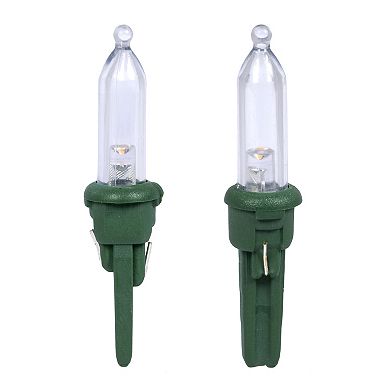 Vickerman 100-Light Warm White LED Christmas Light Strand - 34'