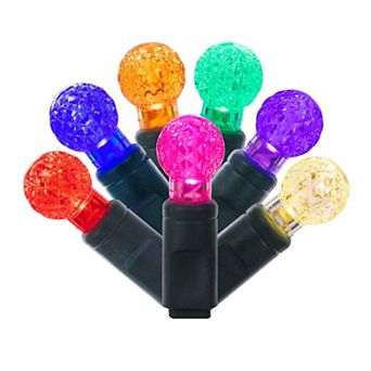 Vickerman 50-Light Multi-Colored G12 LED Lights - 25' Light Strand