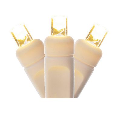 Vickerman 50-Light Warm White Wide Angle LED Light Strand - 25'