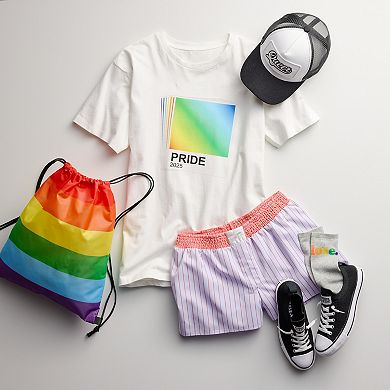ph by The Phluid Project Rainbow Drawstring Backpack
