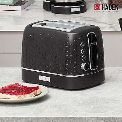 Haden Starbeck 2 Slice Wide Slot Stainless Steel Toaster