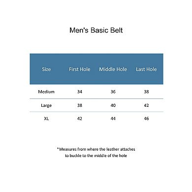 CTM Men's Hidden Zipper Money Belt