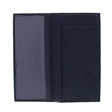 CTM Men's Alligator Print Roper Wallet and Checkbook Holder