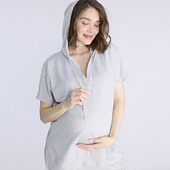 Maternity Motherhood® Short Sleeve Henley Top