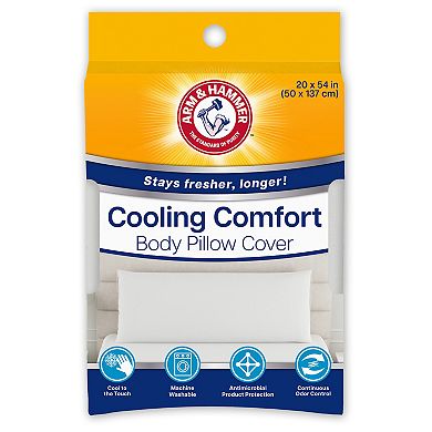 Arm & Hammer Cooling Comfort Zippered Body Pillow Protector