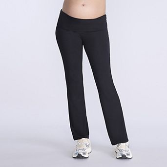 Maternity Motherhood® Roll Over Waist Flair Leggings
