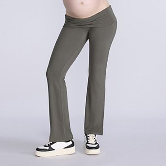 Maternity Motherhood® Roll Over Waist Flair Leggings